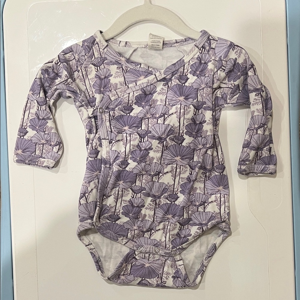 Kate Quinn Purple Poppy Bodysuit